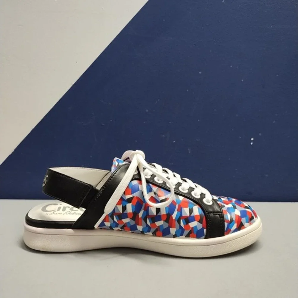 Circus By Sam Edelman Murray Shoes Womens US 7.5M Multi Playful Prints Lace Up‎
